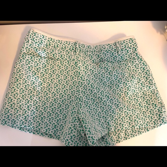 Anthropologie shorts with lace overlay - Picture 2 of 5